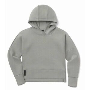 UNRL Women’s LuxBreak Oversized Scuba Hoodie Eucalyptus XL Boxy Cropped Fit EUC